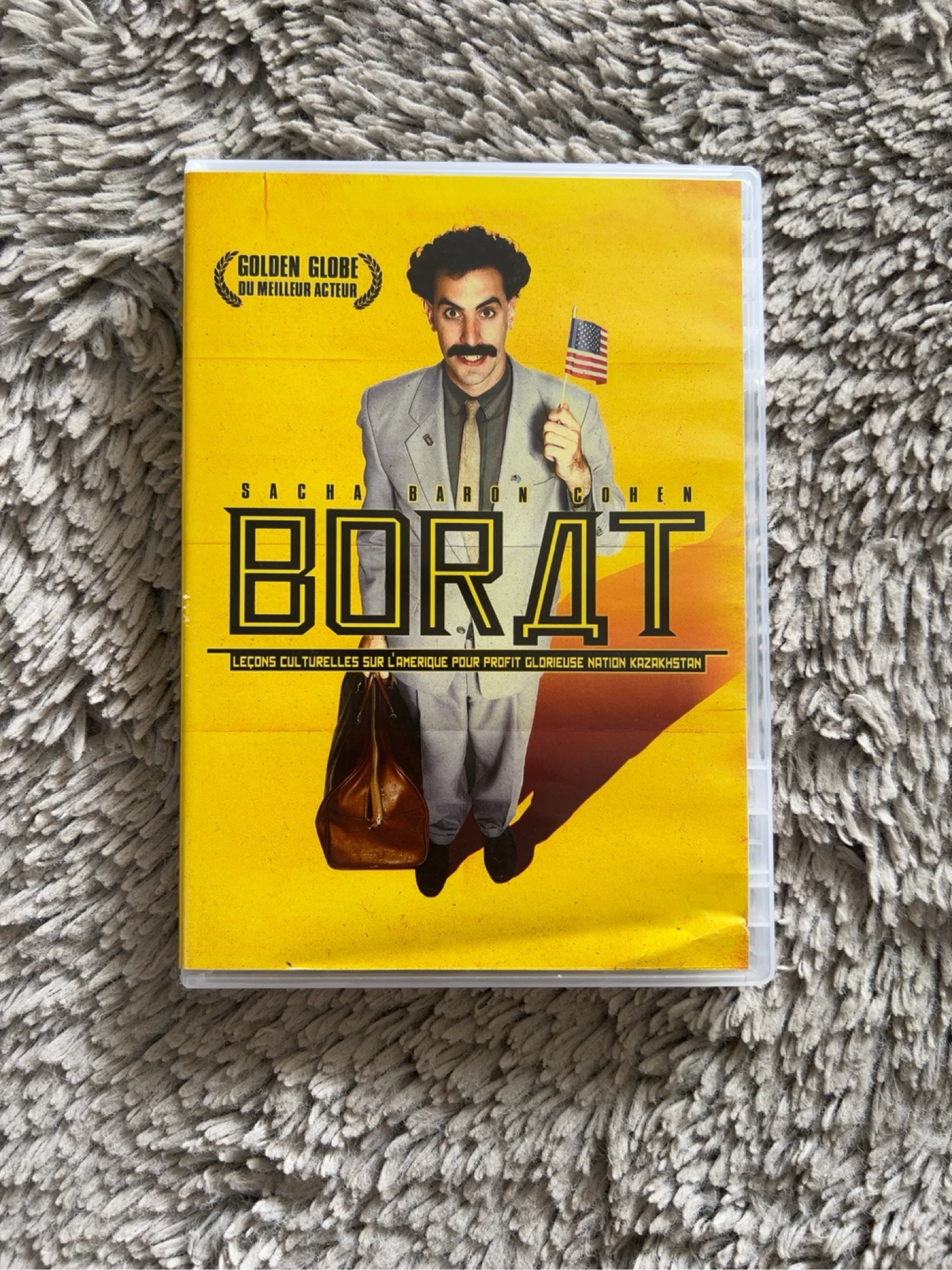 DVD Borat – Sacha Baron Cohen – Comédie culte – Très bon état